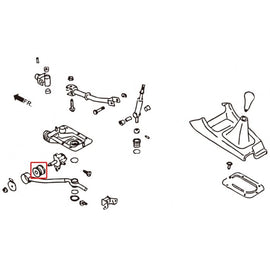 Hardrace Boccole Cambio 2 Pezzi/SET - Subaru IMPREZA GC GD GR 6 Marce