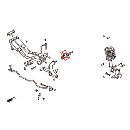 Hardrace Boccole LOWER ARM Anteriore Grandi Plastica 2 Pezzi - Subaru FORESTER SG SF 97-04
