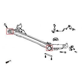 Hardrace Boccole TRAILING ARM Posteriore Plastica Rinforza 2 Pezzi - HONDA JAZZ GE6/7/8/9