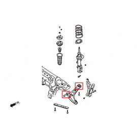 Hardrace Boccole LOWER ARM Anteriore (Plastica Rinforza) - MAZDA 2 DE 07-14 FORD FIESTA MK6 08-16