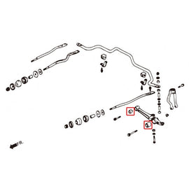 Hardrace Boccole LOWER ARM Anteriore Plastica 4 Pezzi - HONDA ACCORD CD3/4/5/6/7/9 CF/CH/CL1/2/3 CG1/2/3/4/5/6