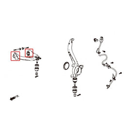 Hardrace Boccole UPPER ARM Anteriore Plastica 4 Pezzi/SET - HONDA ACCORD UC1 CL7/8/9 CU1/2 CP1/2/3 CS1/2