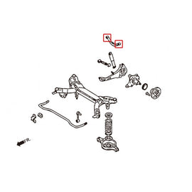 Hardrace Boccole UPPER ARM Posteriore Plastica 4 Pezzi - MAZDA 6 GG-GY 02-08