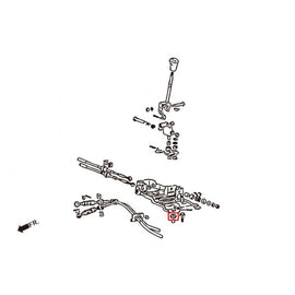 Hardrace Boccole GEAR SHIFT 4 Pezzi/SET - MITSUBISHI LANCER EVO 4 5 6 7 8 9 ECLIPSE 2G 3G 95-05