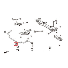 Hardrace TPV Boccole Barra Stabilizzatrice Anteriore RINFORZATO 2 Pezzi - NISSAN SILVIA 200SX S14/S15