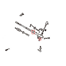 Hardrace Boccole TPV STEERING 3 Pezzi/SET - MITSUBISHI LANCER MIRAGE 2001-2007