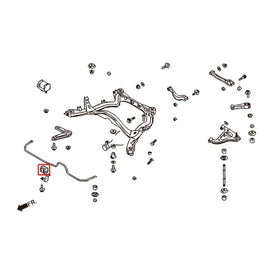 Hardrace TPV Boccole Barra Stabilizzatrice RINFORZATE Posteriore 2 Pezzi - Nissan 200SX S14 S15