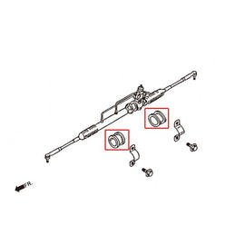 Hardrace Boccole TPV STEERING 2 Pezzi/SET - NISSAN PRIMERA 93-97 P10