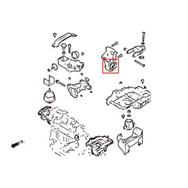 Hardrace MOUNT BUSH RINFORZATO - PEUGEOT 206