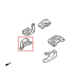 Hardrace Supporto Motore Lato Destro Plastica Rinforzati 1 Pezzo - MAZDA 3 BK 03-08