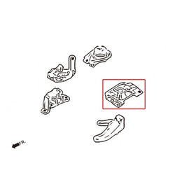 Hardrace Supporto Motore Sinistra Plastica 1 Pezzo - MAZDA 3 10+ BL3FW MAZDA 5 CW 2011+