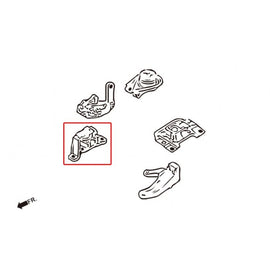 Hardrace Supporti Motore Rinforzati Lato Destro Plastica Rinforzati 1P - MAZDA 3 BK 03-08