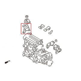 Hardrace Supporti Motore Rinforzati Lato Destro 1 Pezzo/SET - MAZDA 6 02-08 GG-GY