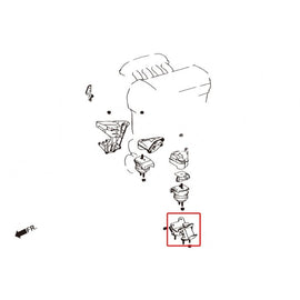 Hardrace Supporti Cambio Rinforzati 1 Pezzo - LEXUS IS200 SXE10 99-05 SC Z30 91-00 ALTEZZA SXE10 98-05 GS JZS147 93-99 Cambio Automatico