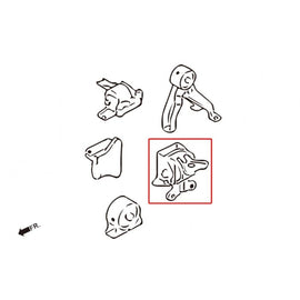 Hardrace Supporto Motore RACE Sinistra - MITSUBISHI LANCER EVO 10 LANCER e GALANT FORTIS 07+