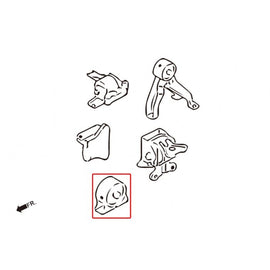 Hardrace Supporto Motore STREET Anteriore - MITSUBISHI LANCER MIRAGE Fortis 07+