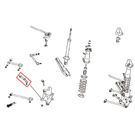 Hardrace TOE CONTROL ARM Posteriore Regolabile PILLOWBALL 2 Pezzi - LEXUS IS XE20 06-13