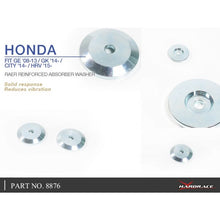 Load image into Gallery viewer, Hardrace Absorber Washer Posteriore RINFORZATO 2 Pezzi 8876 - HONDA JAZZ GD1/2/3/4 GE6/7/8/9 GK3/4/5/6