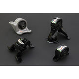 Hardrace Supporto Motore RINFORZATO 4 Pezzi/S - MITSUBISHI LANCER MIRAGE 01-07AUTOMATICA