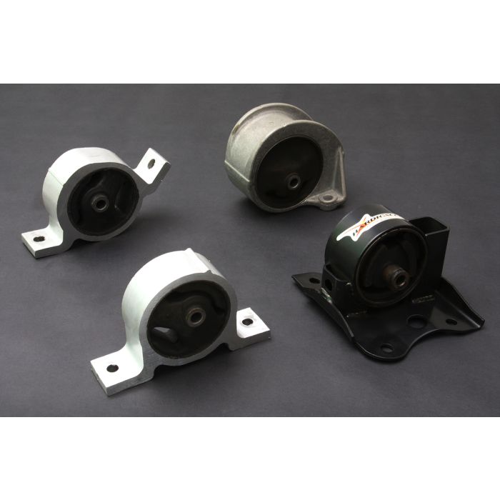 Hardrace Supporti Motore RINFORZATI 4 Pezzi/SET - NISSAN PRIMERA P11 96-01 AUTOMATICA