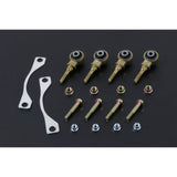 Hardrace Boccole UPPER ARM Anteriore Kit Riparazione in Plastica 14 Pezzi - Honda CIVIC EG, EH, EJ1/2 INTEGRA DC 94-01