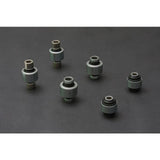 Hardrace Boccole LOWER ARM Posteriore Plastica Rinforzata 6 Pezzi/SET - HONDA PRELUDE BA8/9, BB1/2/3/4 BB5/6/7/8 92-01