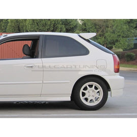 Spoiler Posteriore Type R Style Nero in Plastica ABS Honda Civic EJ EK