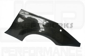 Nissan 350z 03/- Z33 Fianchetti Audi TTi anteriori e posteriori in Carbonio ( set )