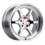 Cerchio in Lega Kansei ROKU 18x10.5 ET12 5x120 Chrome