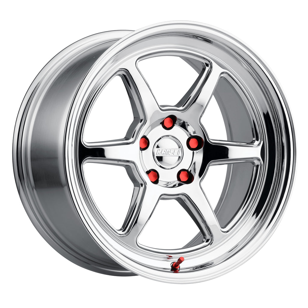 Cerchio in Lega Kansei ROKU 18x10.5 ET12 5x114.3 Chrome