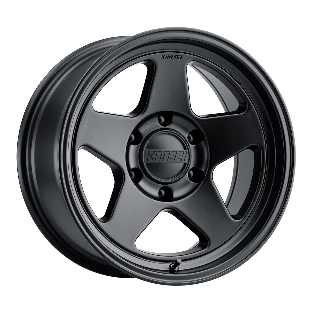 Cerchio in Lega Kansei KNP Off Road 17x8.5 ET-10 6x139.7 Matte Black