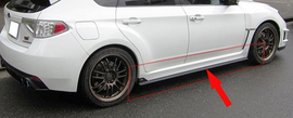 PU Design Minigonne STI S206 PU Subaru Impreza WRX 08-12 GR GH