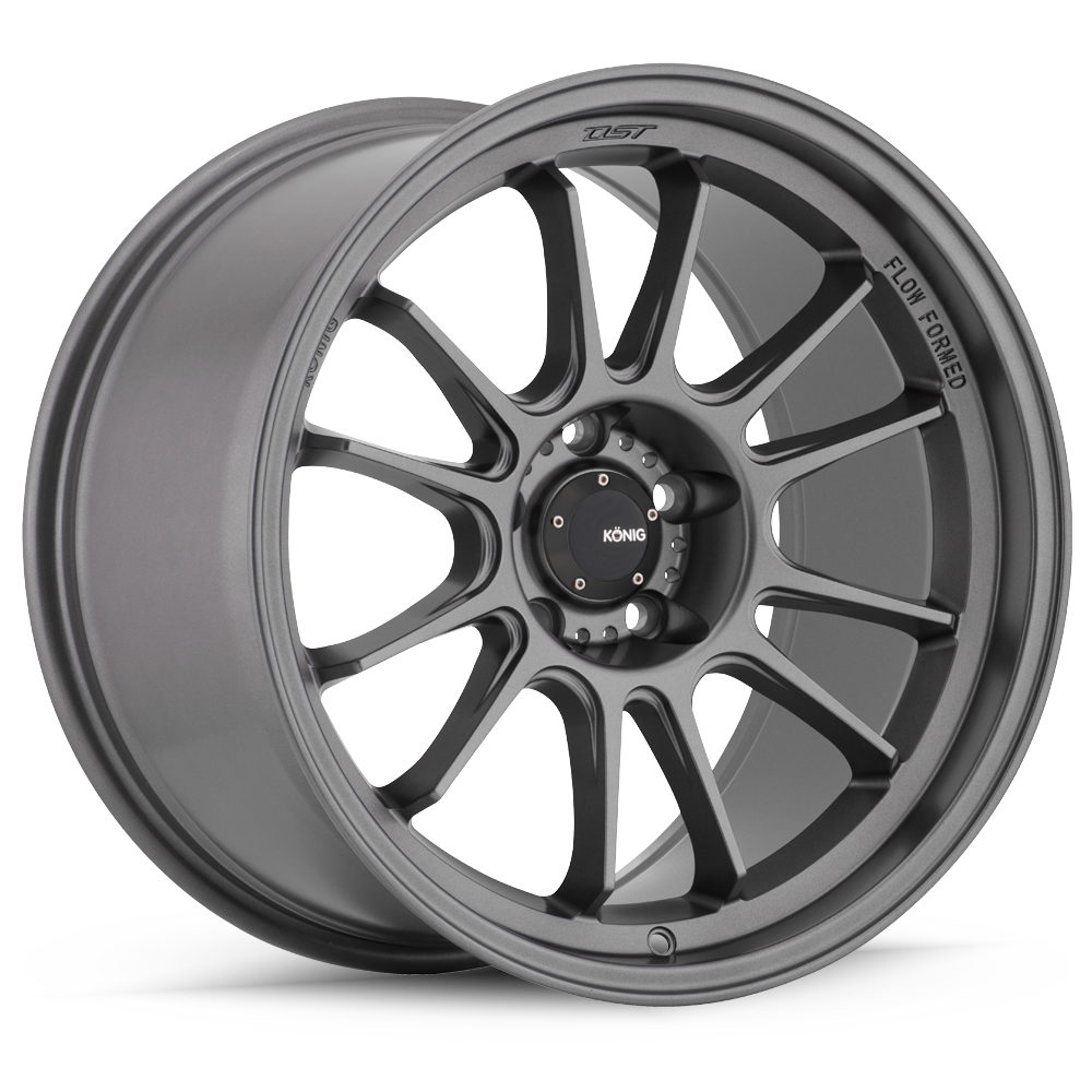 Cerchio in lega Konig Hypergram 15x8.5 ET25 4x100 Flat Grey