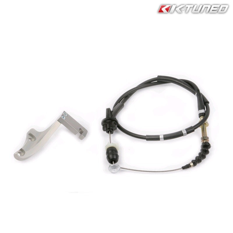 K-Tuned Throttle Cable & Bracket Kit (K-Engines 01-06) - em-power.it