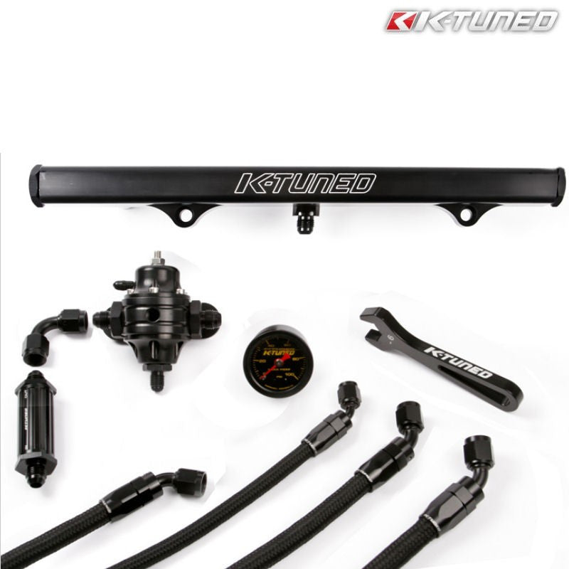 K-Tuned Swap 6AN Center Feed Fuel System (K-Engines 01-06) - em-power.it