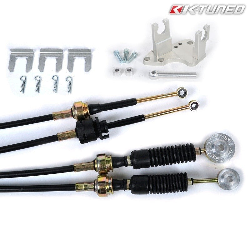K-Tuned OEM-Spec Shifter Cables & Bracket (Civic/CRX 87-01/Del Sol/Integra 90-01 /w H22-Swap) - em-power.it