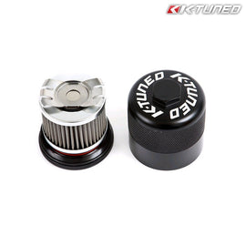 K-Tuned Oil Filter Aluminum Nero (Honda) - em-power.it