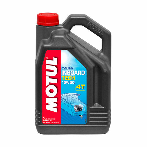 Motul Inboard Tech 4T 15W50 Olio Barca (5L)