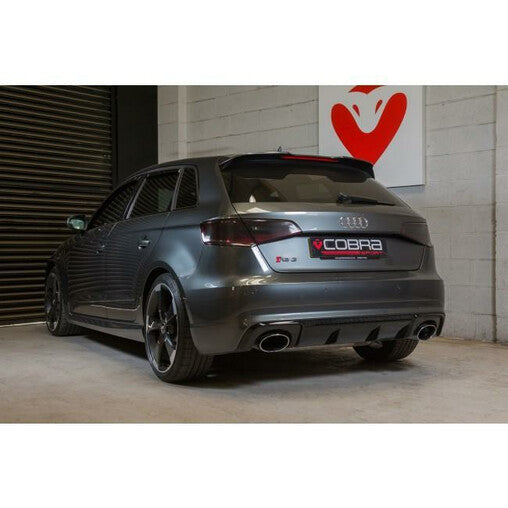 Cobra Sport De-Cat Secondario per Audi RS3 8V Sportback (15-17)