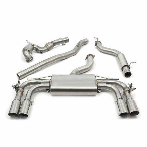 Cobra Sport Valved Scarico Sportivo Completo per Audi S3 8V 3 Porte (12-20)