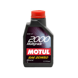 Motul 2000 Multigrade 20W50 Olio Motore (1L)