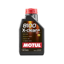 Motul 5W30 8100 X-Clean+ Olio Motore (BMW, Porsche, Mercedes, Volkswagen) 1L