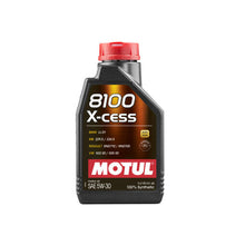 Carica l&#39;immagine nel visualizzatore di Gallery, Motul 8100 X-Cess 5W30 Olio Motore (BMW, VW, Mercedes, Renault) 1L