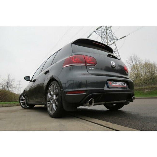 Cobra Sport "Venom Box Delete" Scarico Sportivo Cat Back per VW Golf 6 GTI 2.0L TSI (09-12)