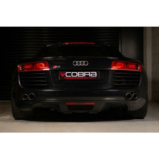 Cobra Sport Scarico Sportivo Cat Back con Valvola per Audi R8 V8 (07-13)