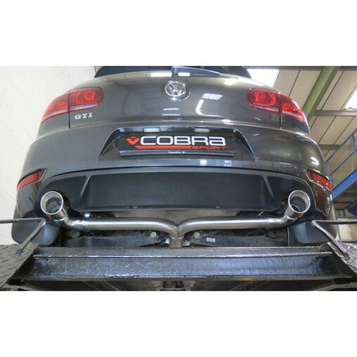 Cobra Sport "Venom Box Delete" Scarico Sportivo Completo per VW Golf 6 GTI 2.0L TSI (09-12)