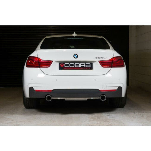 Cobra Sport "440i Style" Scarico Sportivo con Silenziatore per BMW 420d Gran Coupe Serie 4 F36 (13-20)