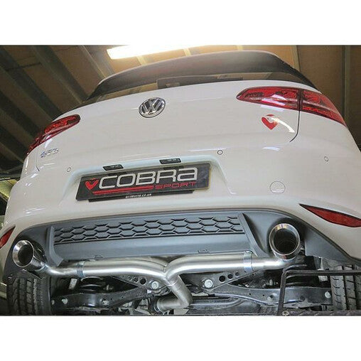 Cobra Sport Scarico Sportivo Cat Back per VW Golf 7 2.0L TDI "GTI Style" (14-17)