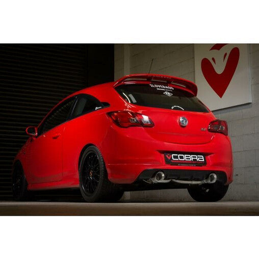 Cobra Sport "Venom Box Delete" Scarico Sportivo Cat Back per Opel Corsa E OPC (15-18)