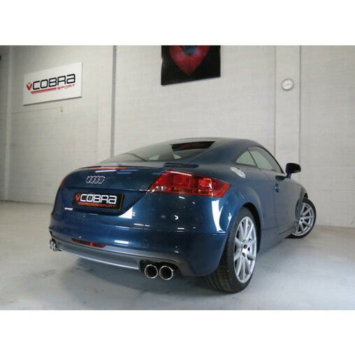 Cobra Sport Scarico Sportivo Cat Back per Audi TT 8J 1.8 & 2.0L TFSI (2WD, 07-11)